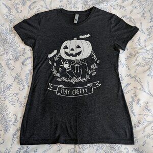 TeePublic Stay Creepy Pumpkin T-shirt